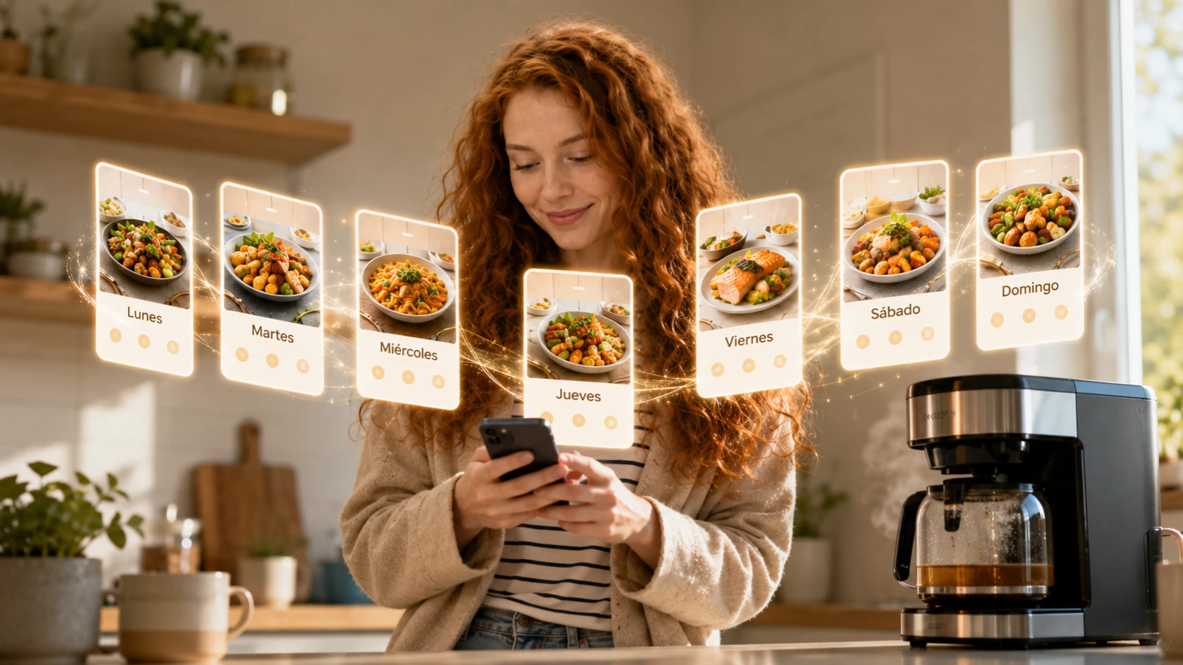 Tu menú listo en lo que esperas al café